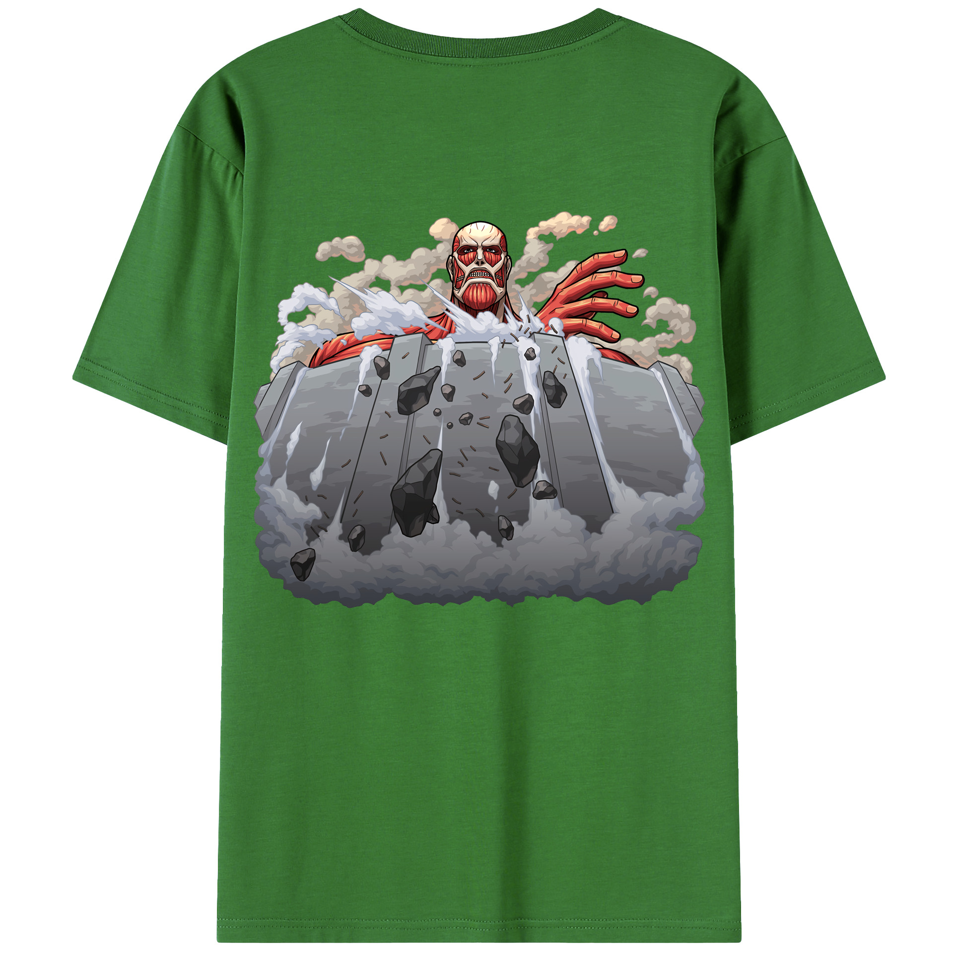 （画像用） 進撃の巨人 Attack on Titan レディース半袖Tシャツ(バックプリント)